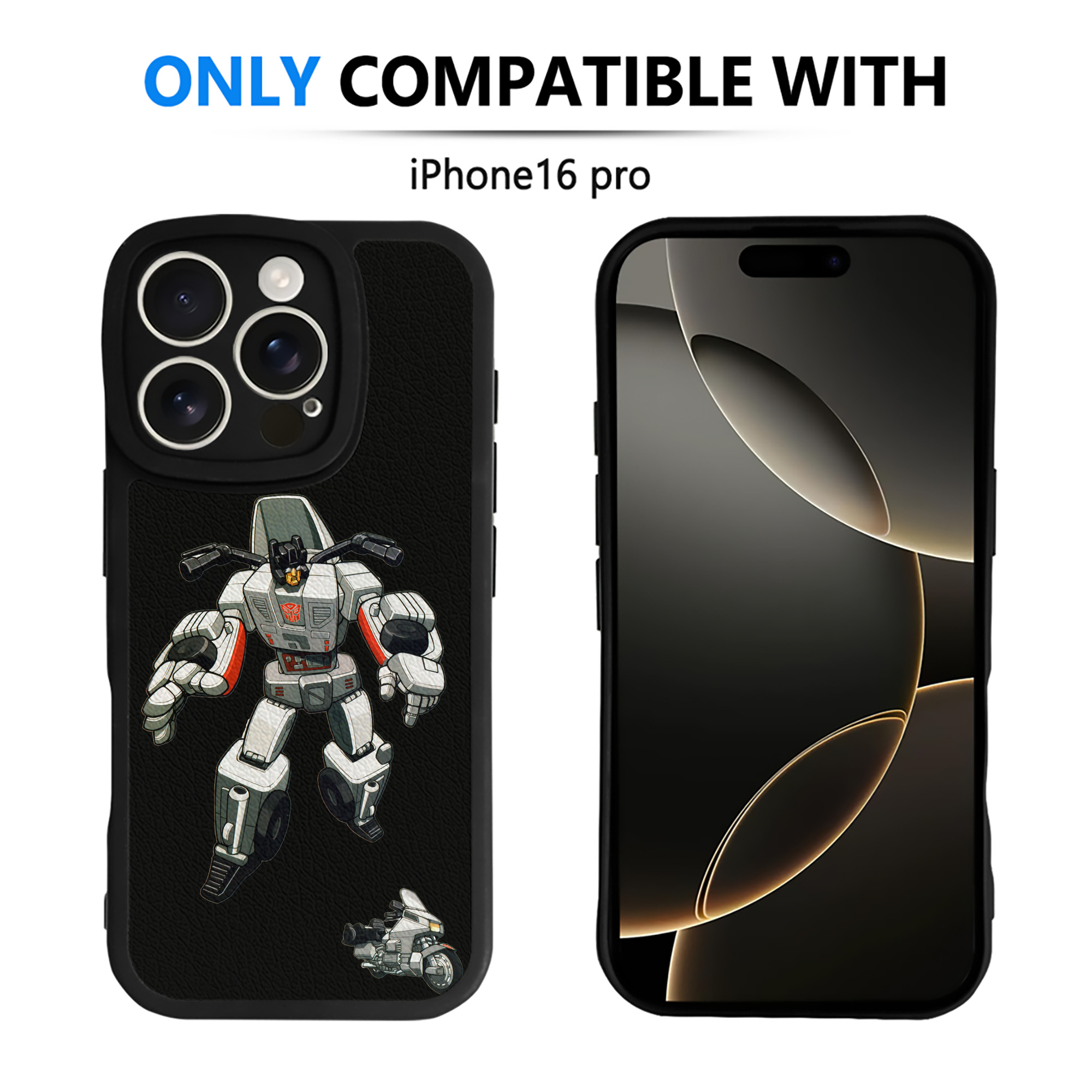 （画像用）  【iPhone 16シリーズ対応】シリコンスマホケース（レザー調） 材質：シリコン